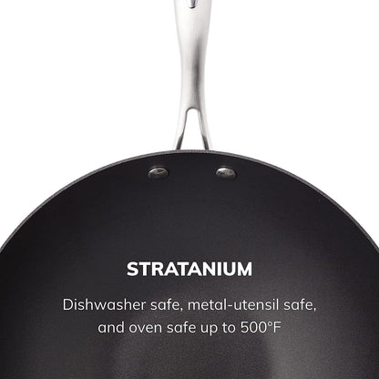 ScanPan PRO IQ Black Cast Aluminum 12.5 Inch Wok