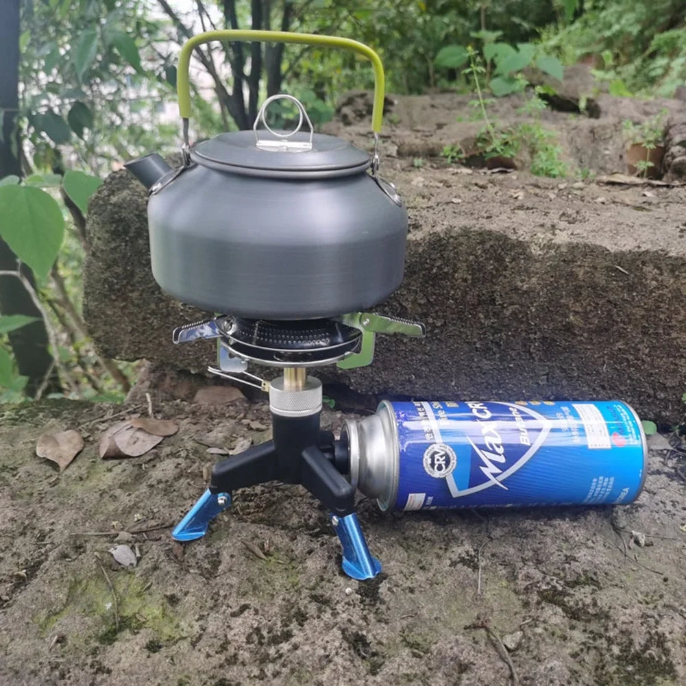 Mini Propane Gas Stove Burner Camping Cooking Foldable Hiking Picnic Accessories