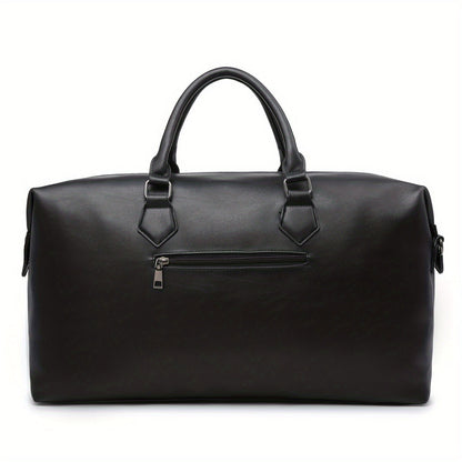 MICHROE Travel Bag Large Tote Crossbody Handbag PU Leather Weekender Duffel Bag
