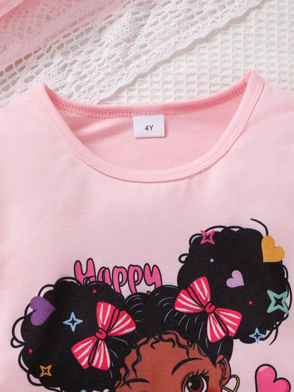 Kids Two-Piece Fringe Outfit for Everyday and Events