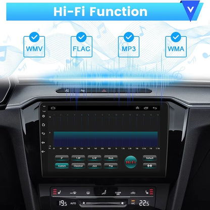 Podofo 2+64G Android 13 for Ford F-150 2009-2012 Low Configuration Wireless Carplay Android Auto Mirror Link 9'' Touchscreen Car Stereo Radio WIFI GPS FM Bluetooth Hifi, AHD Backup Camera