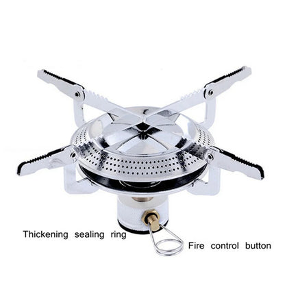 Mini Propane Gas Stove Burner Camping Cooking Foldable Hiking Picnic Accessories
