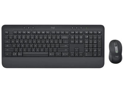 Logitech Signature MK650 Combo for Business, Wireless Mouse and Keyboard, Logi Bolt, Bluetooth, SmartWheel, Globally Certified, Windows/Mac/Chrome/Linux - Graphite