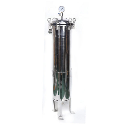 High Pressure Bag Filter Housing 2in NPT In/Out Stainless Steel 150PSI