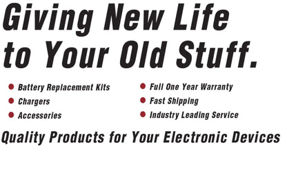 Garmin Dash Cam 35 Battery Replacement Kit with Tools, Video Instructions, Extended Life Battery and Full One Year Warranty