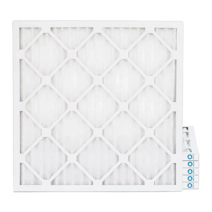 Pamlico Air 20x22x1 MERV 8 Pleated AC Furnace Air Filters. Quantity 6. (Actual Size: 19.5 x 21.75 x 0.75 Inches)