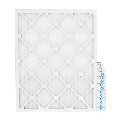Pamlico Air 15x20x1 MERV 8 Pleated AC Furnace Air Filters. Case of 12. Actual Size: 14-1/2 x 19-1/2 x 3/4