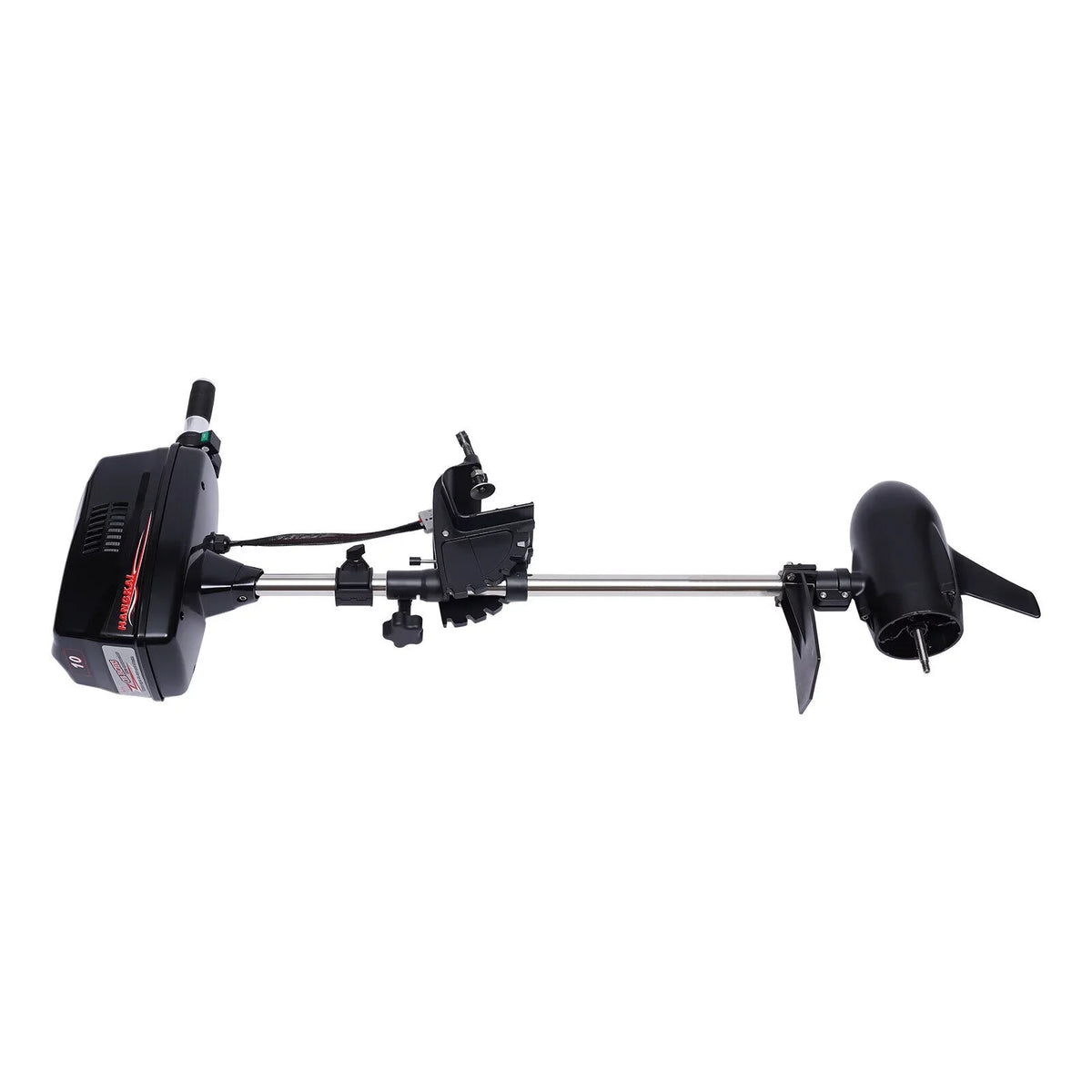 Miumaeov 10HP Electric Outboard Engine 60V 2200W Brushless Trolling Motor Jet Pump Propeller Fishing Boat Engine for Small Water Vehicles Inflatable Boats Canoes Aluminum Fishing Boats