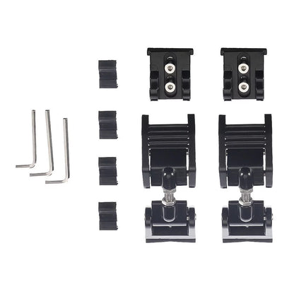 JahyElec Durable Black Hood Latch Lock Catch for Jeep Wrangler JK 07-18 - Secure Your Off-Road Adventures
