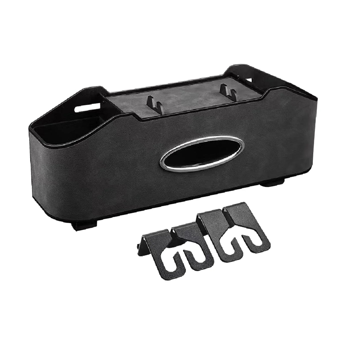 yotijar Car Back Saddle Headrest Hanging Storage Box Car Travel Accessories Cup Holder
