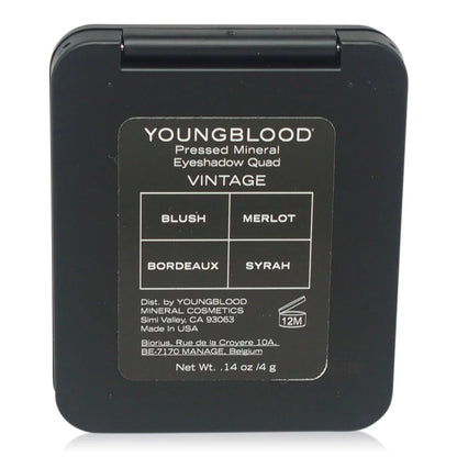 Youngblood Pressed Mineral Eyeshadow Quad - Vintage 0.14 oz Eyeshadow