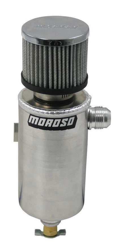 Moroso 85461 Aluminum Breather Tank with -12 AN Fitting