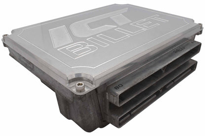 ICT Billet LS Gen 3 ECM PCM Billet Dress Cover Compatible with Blue-Red Blue-Green LS1 LQ4 0411 P01 P59 Silverado Camaro Corvette Made in America 551968-LS11CV