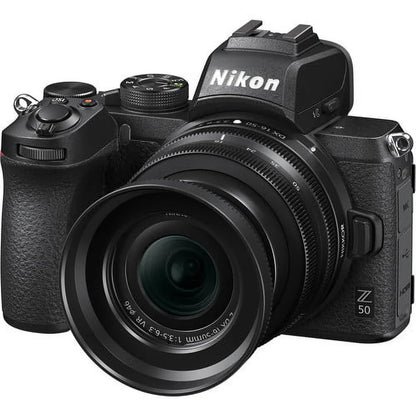 Nikon Z50 Mirrorless Camera with 16-50mm Lens + Case + 64GB Memory(26pc)