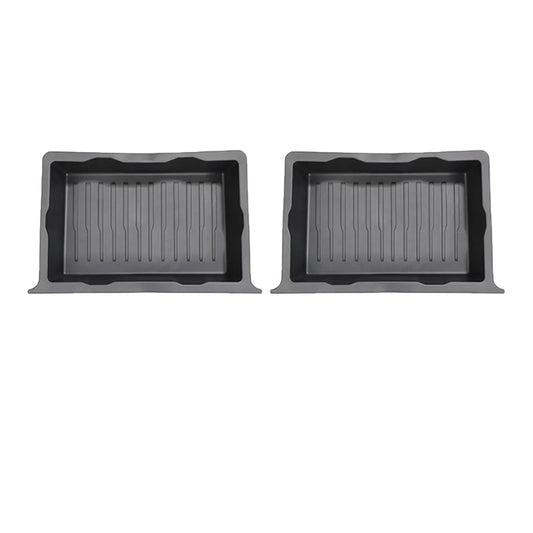 Under Chair Storage Box Underseat Hidden Storage Tray for 2pcs