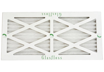 Glasfloss 10x20x1 - MERV 10 -Qty:6 - Furnace Air Filter - Made in USA (Actual Size: 9.5 x 19.5x7/8 inch)