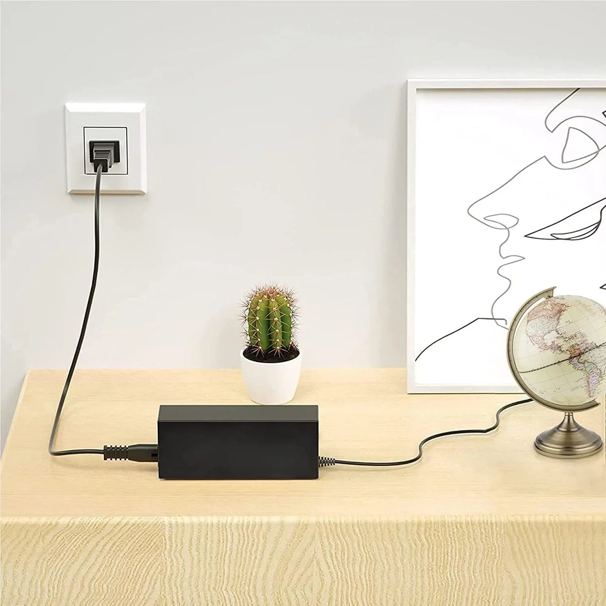 Guy-Tech 230W AC / DC Adapter Compatible with HP ZBook 15 F2P56UT F2P55UT F2P54UT F2P53UT F2P52UT F2P51UT 15.6" Led Notebook 230 Watts Power Supply Cord Cable
