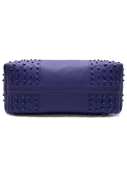 Tod's Satchel Wave New Tote Soft Gommini Violet XBWAMRFT301MACL-411