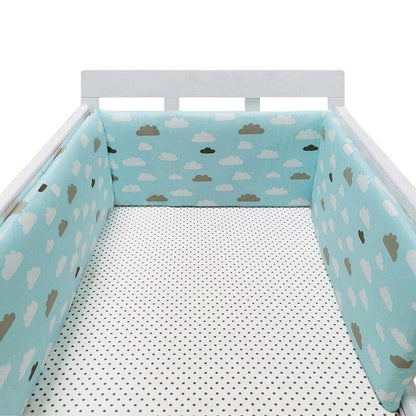 Breathable Baby Crib Padded Bumper – Mesh Cot Liner for Standard Cribs