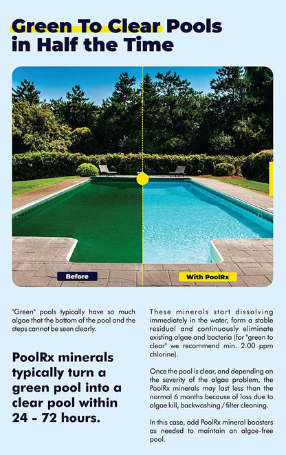 101067 Black Units Swimming-Pool-Algaecides (4 Pack), 20,000-30,000 Gallon