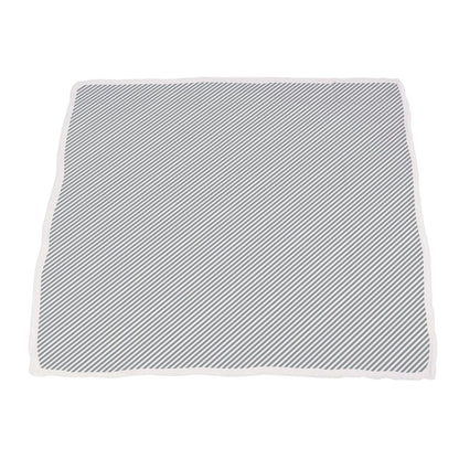 Serenity and Finley Stripe Bamboo Muslin Blanket
