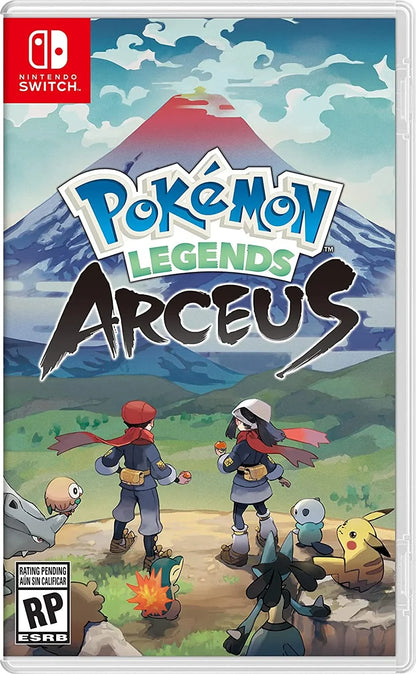 Nintendo Switch Lite Dialga and Palkia Edition with Pokemon Legends: Arceus
