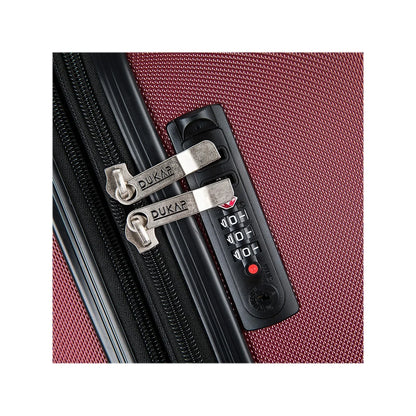 DUKAP Intely 2-Piece Plastic Luggage Set Wine (DKINT0SM-WIN)