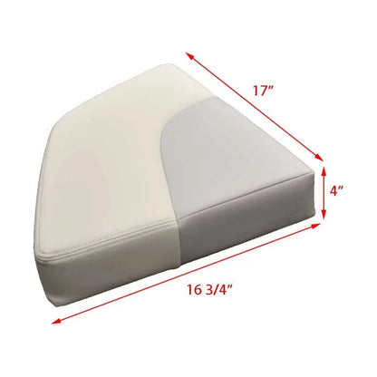 Mako Boat Bow Cushions 314606 | 236 CC 16 3/4 x 17 Inch (Set of 2)