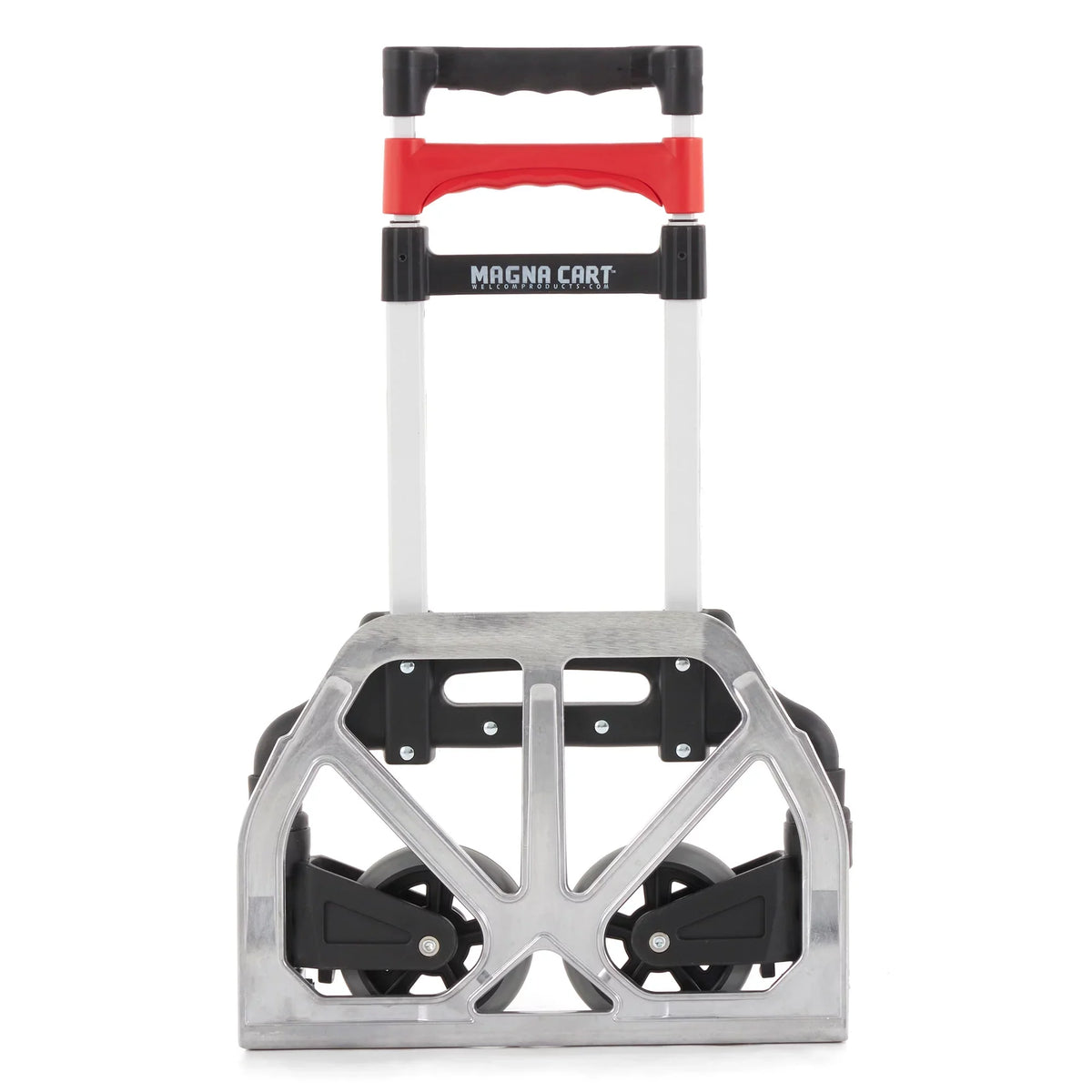Magna Cart Personal MCI Folding Hand Truck with Rubber Wheels, (3 Pack)