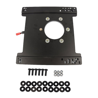 Mustrod Right Passenger Side Chair Swivel Base Replacement for 14-21 Ford Transit 150 250 350 FTP004