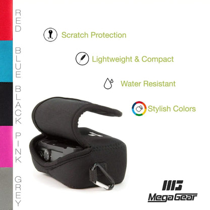 MegaGear Sony Cyber-shot DSC-RX100 VII, DSC-RX100 VI, DSC-RX100 V, DSC-RX100 IV, DSC-RX100 III, DSC-RX100 II Neoprene Camera Case