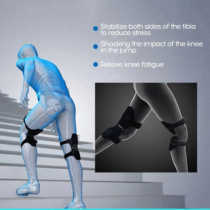 Radirus Knee Pads with Patella Knee Strap, Suitable for Walking and Mountain Climbing