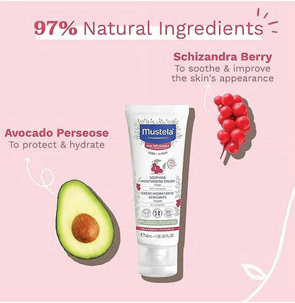 MUSTELA SOOTHING MOISTURIZING FACE CREAM 40 ML