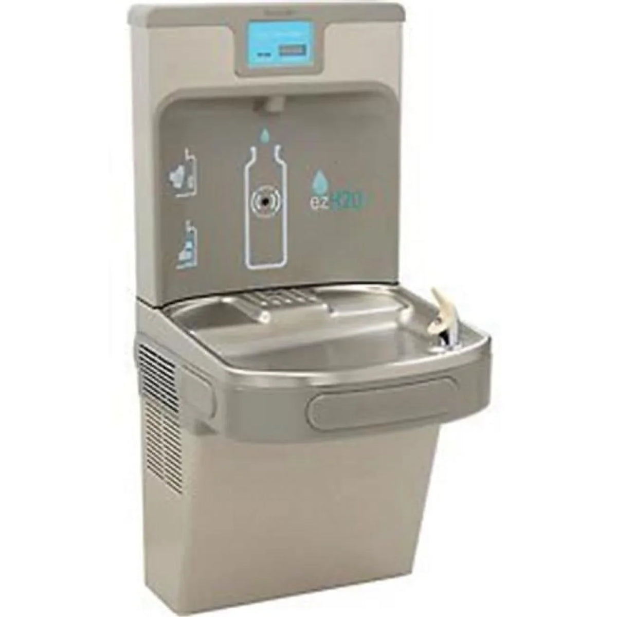 Elkay Manufacturing B384182NG EZH2O Next Generation Water Bottle Refilling Station, Wall Mount, Gray