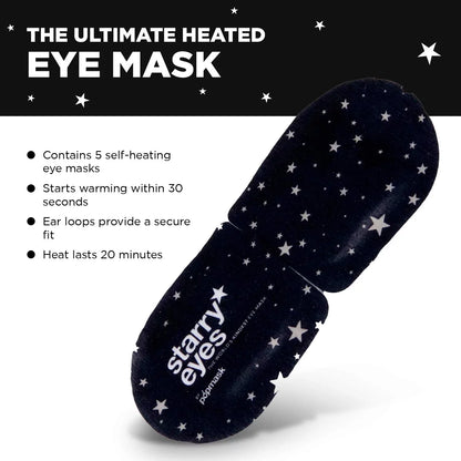 Popmask Starry Eyes Self Warming Eye Mask, 5 Count, 3 Pack, 15 Count Total