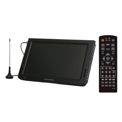 LEADSTAR Video Player,Caravan Outdoor or Freeview L-ED TV Freeview LED TV Screen Freeview Car Caravan Outdoor Support U-SB 10 Inch Portable TV Video Player Screen Freeview L-ED Video Player Car
