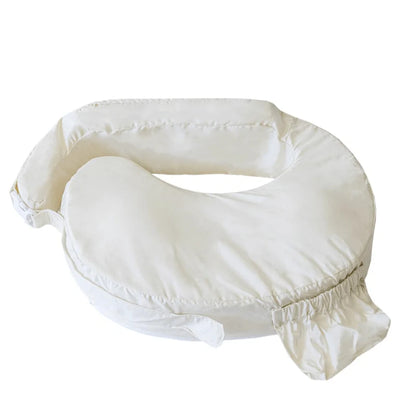 Firm Foam Nursing Pillow with Wraparound Strap, Pocket, Washable Cover