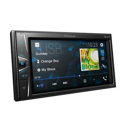 Pioneer DMH-G225BT 2-DIN Bluetooth Digital Media Receiver w/ 6.2" Touchscreen