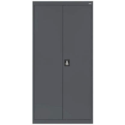 Elite Series Wardrobe Cabinet with Adjustable Shelf, 36"W x 24"D x 72"H, Charcoal
