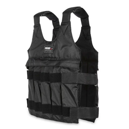 Gym Weighted 44lbs-110lbs Running Workout Weight Vest Adjustable Weight Vest Training Fitness Adjustable 110LBS(50KG)