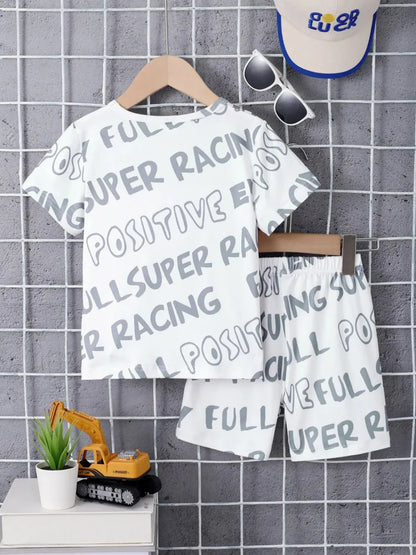 Two-Piece Toddler Outfit with Stretch Fabric