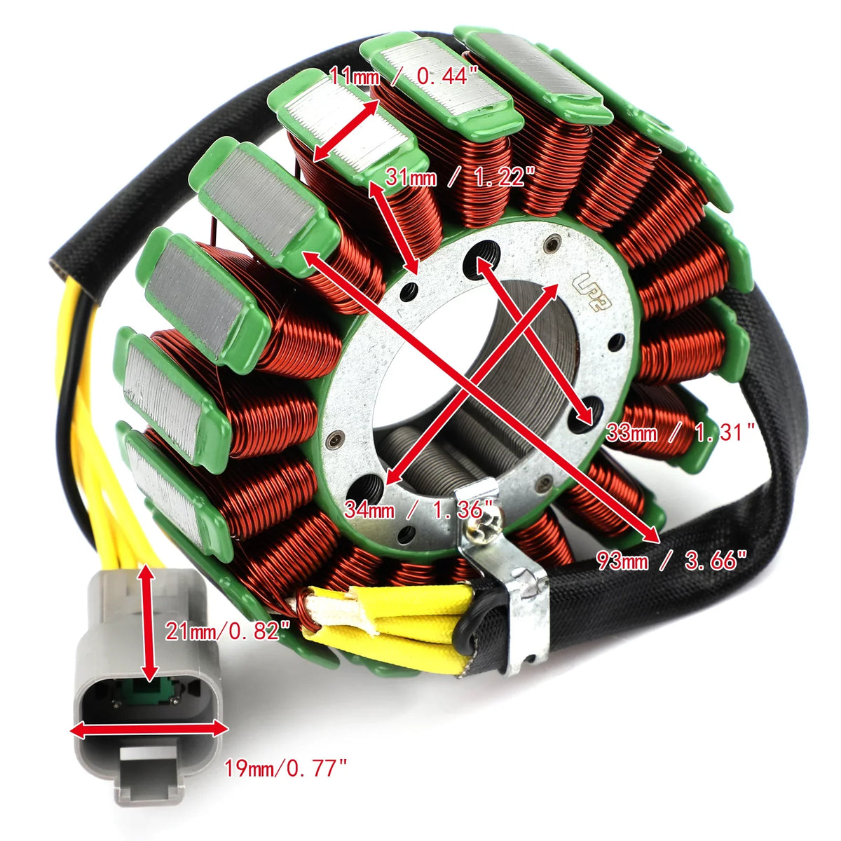 Motor Genic Magneto Stator Coil For SEA-DOO GTI GSX GTX RFI 800CC 98-05 290887950 420887951