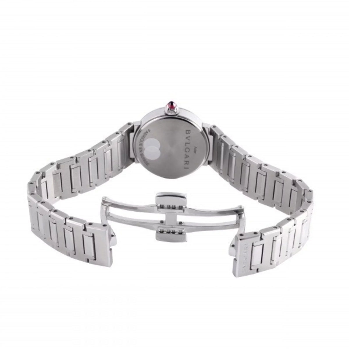 Pre-Owned Bulgari BVLGARI BBL23C6SS/12 gray dial watch ladies (Good)