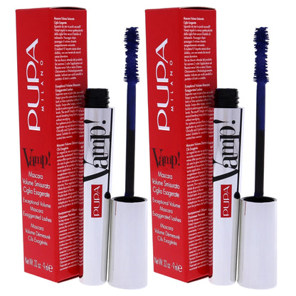 Pupa Milano Vamp! Mascara - 300 Deep Night - Pack of 2 , 0.32 oz Mascara