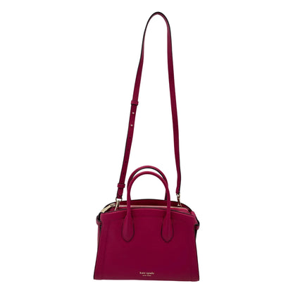 Kate Spade Knott Colorblocked Medium Zip Top Satchel - Renaissance Rose Multi