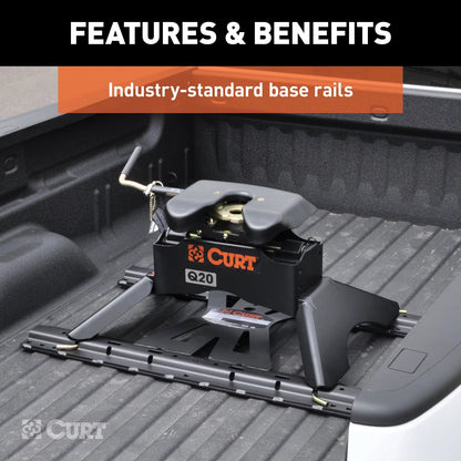 CURT X5 Gooseneck-to-5th-Wheel Adapter Plate