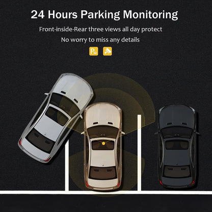 Hot Sale!!! 2 Channel Dual Dash Cam Infrared Night Vision, Front and Rear Inside1080P Dash Camera for Cars Dashcam, Two Way Car Camera with IR Night Vision Loop Recording G-Sensor Parking Monitor