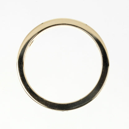 Pre-Owned Cartier Love size 15 ring, K18 yellow gold, 3P, half diamond, approx. 8.67g, I132124019 (Good)