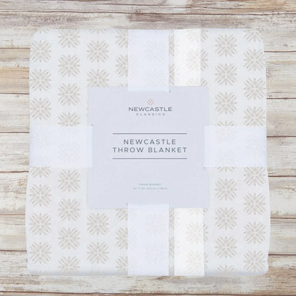 Flower Child Cotton Throw Blanket