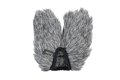 Movo WS-SM440 Furry Outdoor Microphone Windscreen Muff Custom Fit for Sennheiser MKE 440 Compact Stereo Shotgun Microphone